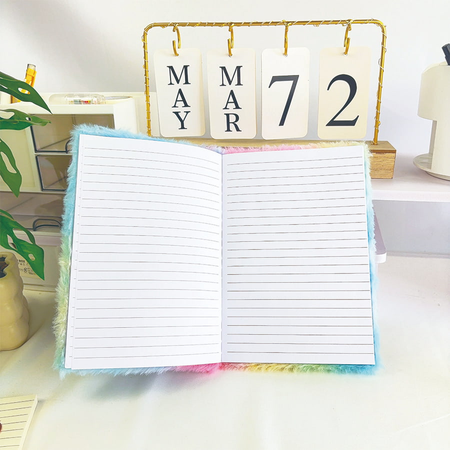 A5 귀여운 작은 괴물 일기 봉제 노트